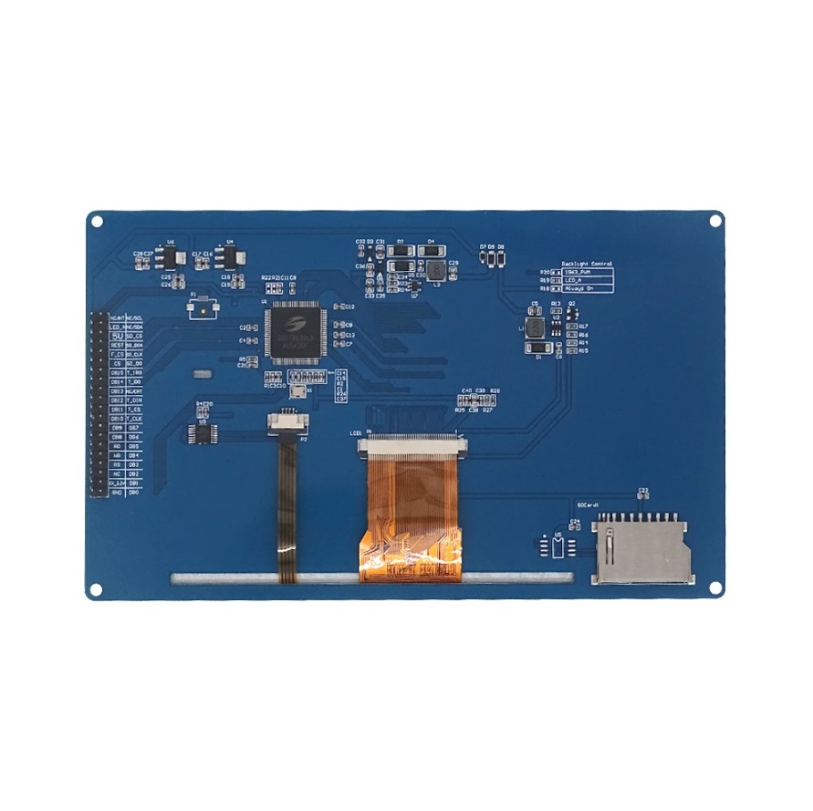 Дисплей 7" (800x480, SSD1963, GT911)